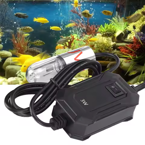 Aquarium Clean Light Aquarium UV Light Fish UV Light Aquarium UV Light Ultraviolet Light Fish Pond C