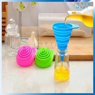 Portable Silicone Water & Oil Funnel/Multipurpose Portable Folding Funnel/Silicone Folding Funnel/Wa