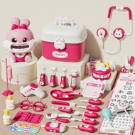 Children's Pretend Play Stethoscope Medical Kit Nurse Role Play Girls Wine Toy Injection Set3Little 