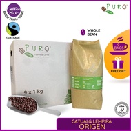 [WHOLESALE/ BELI BORONG] Puro Fairtrade ORIGEN 1KG (9 coffee bags)