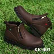 Kickers Safety Boot Premium KK601 | Kasut Keselamatan Lelaki Steel Toe | Kulit Asli Slip Resistant &
