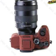 For Sony A7R4 A74 Rubber Silicone Case Body Cover Soft Protector Frame Skin Anti-drop And Shock-proo