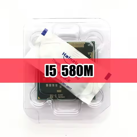 Dual Core i5 580M i5-580M 2.66GHz Notebook Processors Laptop CPU PGA 988 i5-580M Processor Works on