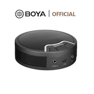 BOYA BY-BMM300 Desktop Microphone Speaker for Meeting Conference PC Mobile Android Type-C Zoom Meeting Streaming Recording Facebook