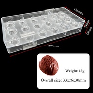 Walnut bonbon chocolate mold 2192