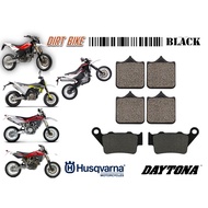 HUSQVARNA DISC BRAKE PADS SM 450R SM 610IE SMS 630 SRM 630 SM 701 SUPERMOTO 701 BEST QUALITY BLACK M