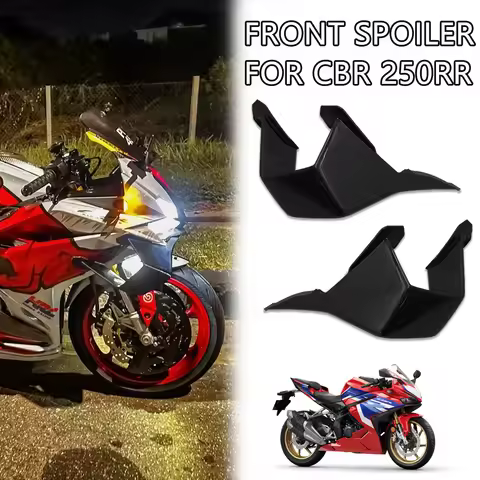 Motorcycle Downforce Winglet Aerodynamic Wing Front Spoiler Kit Accessories GP Wing For Honda CBR 25