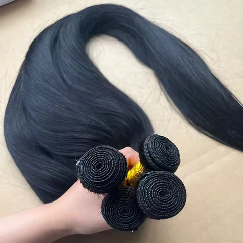28 30 Inches Silky Straight Human Hair 3 4 Bundles Deal Brazilian Human Hair Weave Virgin Raw Human 