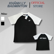 Black and white mixed sleeve training shirt code 06, cool material (Loose format so go down 1 size)