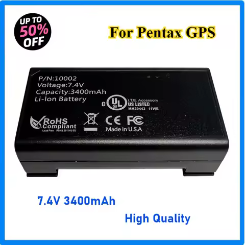3400mAh 7.4V BL-200 10002 Li-ion Battery For Pentax GPS G3100 Total Station SMT888-3G LGN-100/LGN-20