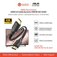 ADOL HDMI 2.0 4K UHD High Speed Quality Cable | Dynamic HDR 8K | Asus License