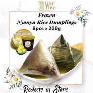 Early Bird [Gin Thye Digital] Free MSW Durian Ice Cream [Bundle of 8] Frozen Nyonya Pork Rice Dumplings Bak Chang [Redeem in store] Takeaway