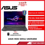 ASUS-ROG-G614J-UN3548W-GRAY-INTELCOREI5-13450HX,16GBR5(1),1TGBM.2SSD,RTX40506GBR6,16"FHD,W1164,2YRS