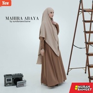 Abaya shopee haul 2024 Mahira Abaya by Sundara | Yoris Simple Dress Casual Dress Muslim TeenageWanit