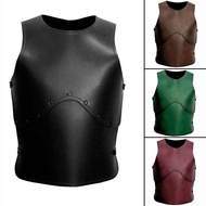 Medieval Viking Pirate Knight Chest Armor PU Leather Cuirass Breastplate Warrior Gladiator Cosplay C