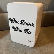 (🇸🇬SG shop) Custom quotes mini fridge customized name make to order small portable cooler