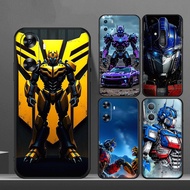 E- 10 cartoon cool Transformers for Huawei Y7A Y8P Y9A Y6 Y5 Y6s Prime Pro Y7 Black TPU silicone pho