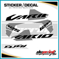 ✓ ◴ ◱ Click V3 Vario TRANSPARENT sticker Decal