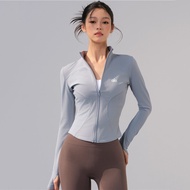 ALO Summer Sunscreen Yoga Clothes Pilates Ladies Long-Sleeved Slim-Fit Slimmer Look Sports Jacket