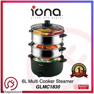 Iona 6L Multi- Cooker / Steamer / Hotpot / Steamboat / Deep fryer/ Skillet - GLMC1830