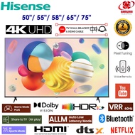 Hisense 4K UHD Smart Tv 50" 50A6100K / 55" 55A6100K / 58" 58A6100K / 65" 65A6100K / 70" 70A6100K [ F