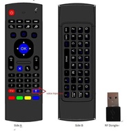 MX3 Backlight 2.4G Remote Control Support TV Box Mini Keyboard Luminous Smart Remote Control air mou