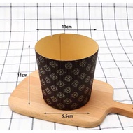 Corrugated Panettone Mould 4pcs / Panettone Baking Cup / Panettone Tray Cup / Corrugated Craft Mould