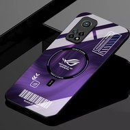 HP [ AZ14 ] Softcase Glass Glitter Glass For XIAOMI MI 10T 5Ghp MI 10T PRO 5G/ - XIAOMI MI 10T 5G LA