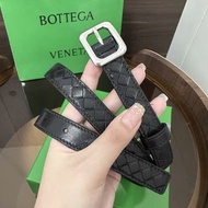 Bottega Veneta 編織皮帶 2.5cm BV Belt