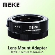 Meike MK-EFTZ-B Auto-Focus Mount Adapter for Canon EF/EF-S Lenses to Nikon Z Series Cameras Z5 Z6 Z7 Z50 Z6II Z7II