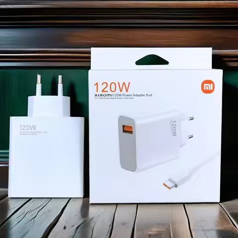 120W Xiaomi Charger Original Fast Charge HyperCharge Adapter Usb Type C Cable For Mi 14 12s 13T 13 P