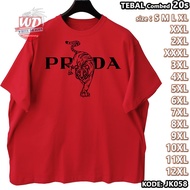 T-SHIRT BIG SIZE CODE JK058 JUMBO 2XL 3XL 4XL 5XL 6XL 7XL 8XL 9XL 10XL 11XL 12XL T-SHIRT MEN OVERSIZ