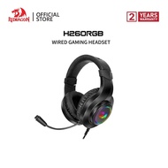 Redragon H260 Hylas Wired Gaming Headset Stereo Surround Sound Noise-Canceling Microphone Dynamic RG