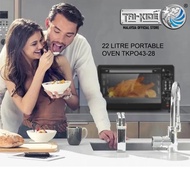 TRI-KIDE Portable Oven 22L Electric Oven Baking Pan Grilling Bread Toaster Oven Modern Toaster Oven