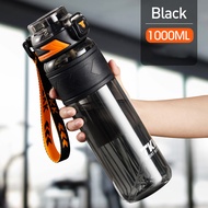 TKK ขวดน้ำกีฬา 1000ml ลิตร กระบอกน้ำความจุใหญ่ สำหรับออกกำลังกาย พร้อมหลอดดูด tritan Water Bottle
