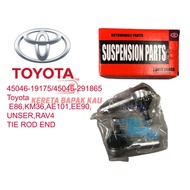 Toyota E86,KM36,AE101,EE90, UNSER,RAV4 TIE ROD END 45046-19175/45046-291865 (THREE RINGS)