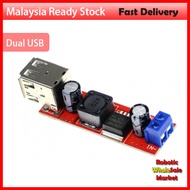 Dual USB Output 9V 12V 24V 36V Car Charger Switch LM2596S 5V DC-DC Power Supply Module 3A Buck Regulator