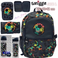 Smiggle Ball Backpack/Smiggle Soccer Gold School Bag/Boy Ball Gold Backpack