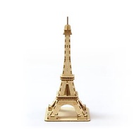 Jigzle 3D立體木拼圖 | 建築物系列 浪漫巴黎鐵塔(小型20cm)