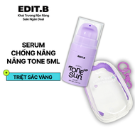 [Quà tặng không bán 2] Kem Chống Nắng Nâng Tone Triệt Sắc Edit.B Sunday Tone-Up Sun Serum SPF50+/PA+