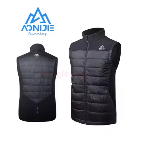 AONIJIE F5107 Lightweight Winter Outdoor Warm Vest Sports Windproof Waistcoat Thermal Weskit For Run