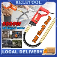Electric Concrete Vibrator 3500W Concrete Vibrator Machine Mesin Vibrate 3m Concrete Poker Vibrator 