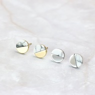 情人節禮物 I Moonlight 耳環  316L醫療鋼  抗過敏  鈦金/