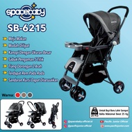 SPACE BABY Stroller SB 6215 Kereta Dorong Bayi Hadap Depan Belakang SB 6213 / 6218