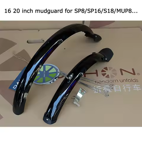 SKS 16 inch 20 inch Bike Mudguard For Dahon S18 D8 Folding Bike P8 mud removal Disc V Brake Wings 2 