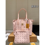 MCM0101 Diamond Pattern Pink Commuter Bag