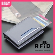 B192 Anti rfid wallet man rfid wallet leather Anti rfid dompet man rfid dompet leather rfid holder r