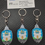GANTUNGAN VW Wolfburg Keychain High Quality VW Spare Part