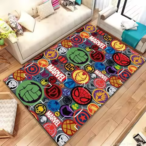 Avenger Carpets Bedroom Play Mats Rug Bedroom Decor Carpet Livingroom Rug Crawl Mat Christmas Gift R