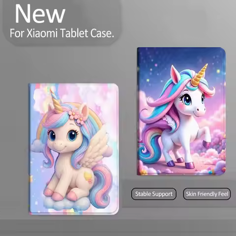 Anime Unicorn Design Tablet Case For Xiaomi Redmi Mi Pad 4 5 6 7 8 K SE Mini Pro Plus Max 10.1 11.2 